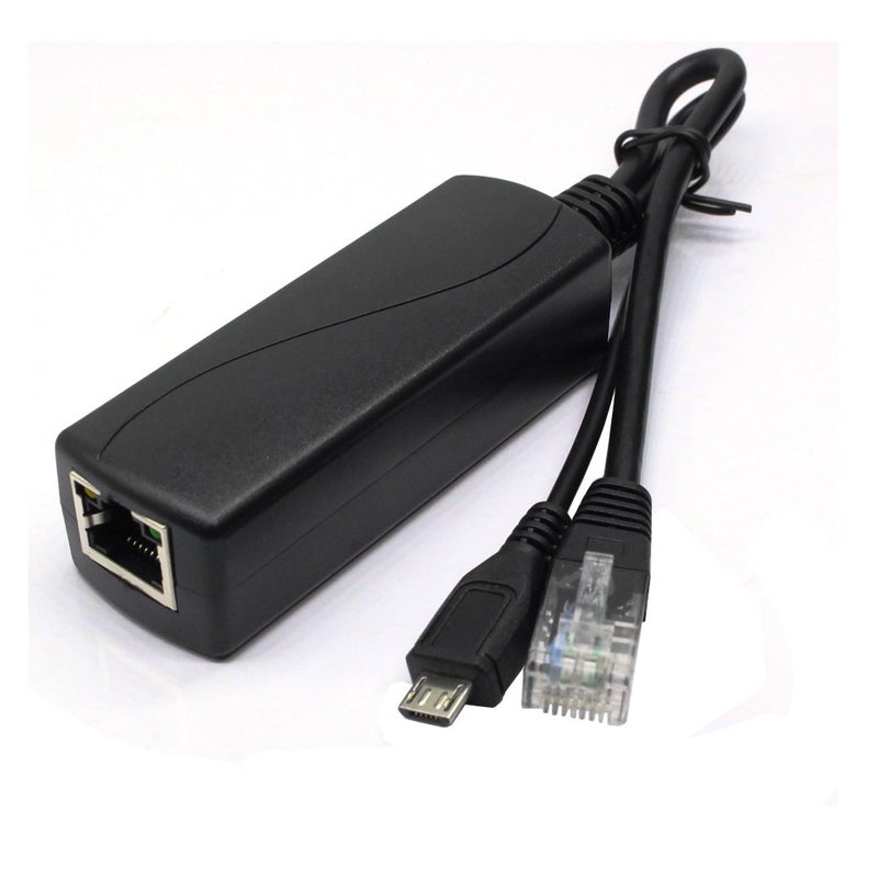 ANVISION 4-Pack Active 5V 2.4A PoE Splitter Adapter IEEE 802.3af Compliant Micro USB 48V to 5V/2.4A, for Tablets, Dropcam or Raspberry Pi, IPC, IP Camera and More - Image 2